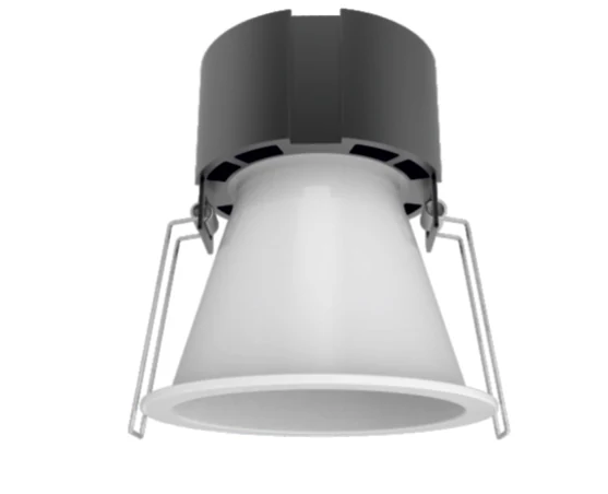 Recessed fixed luminaire